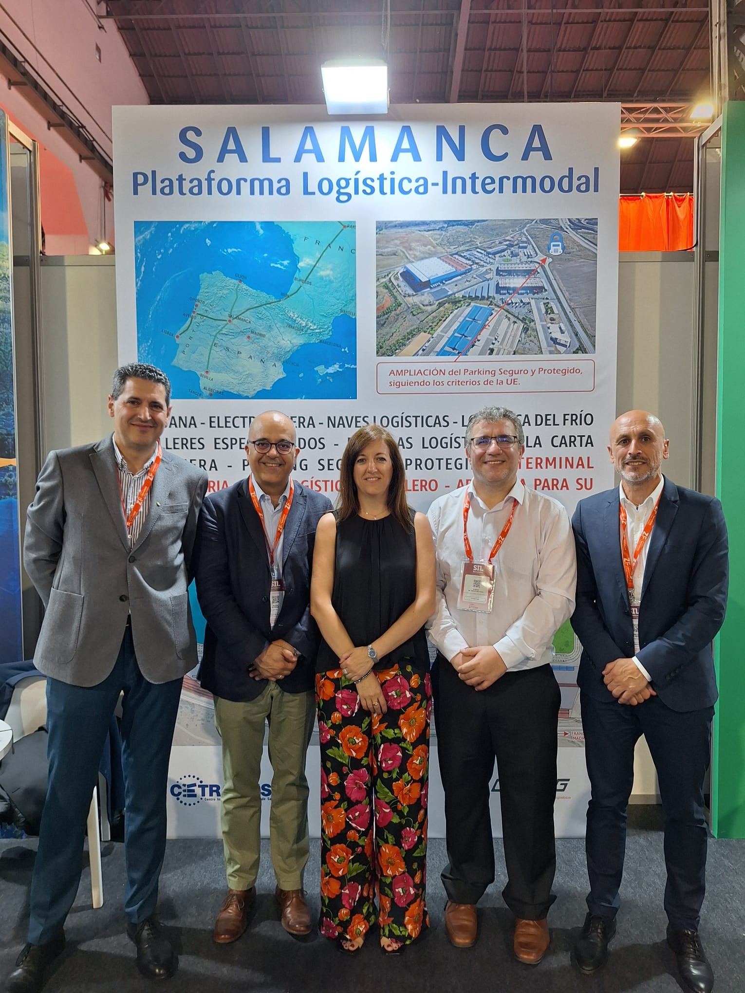 Estand de Zaldesa en el Salon Internacional de la Logistica de Barcelona (SIL)